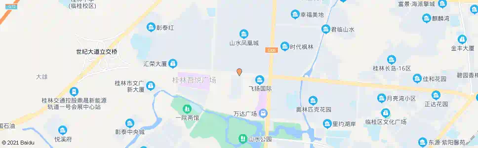 桂林临桂大道_公交站地图_桂林公交_妙搜公交查询2025