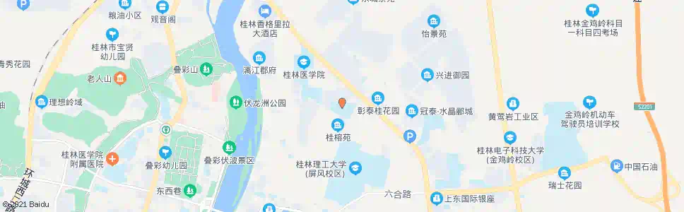 桂林纬四路口_公交站地图_桂林公交_妙搜公交查询2025
