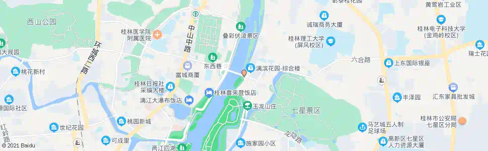 桂林解放桥_公交站地图_桂林公交_妙搜公交查询2025