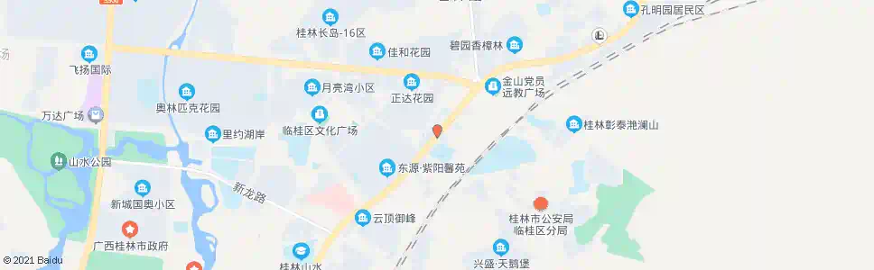 桂林临政路口_公交站地图_桂林公交_妙搜公交查询2025