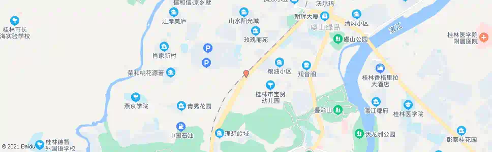 桂林环北一路_公交站地图_桂林公交_妙搜公交查询2025