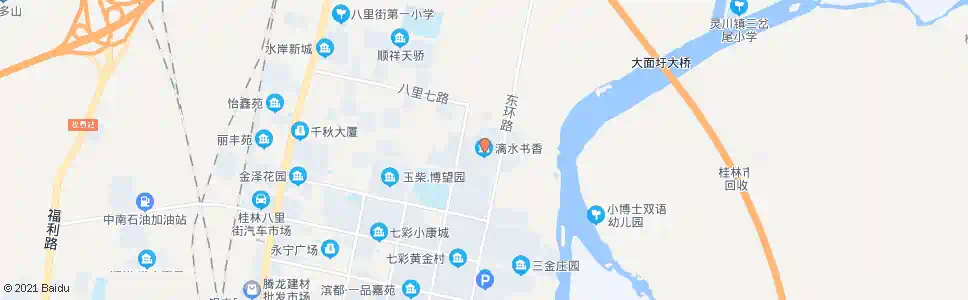 桂林漓水书香_公交站地图_桂林公交_妙搜公交查询2025