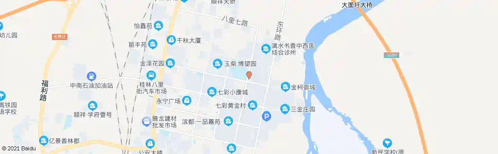 桂林水榭花都_公交站地图_桂林公交_妙搜公交查询2025