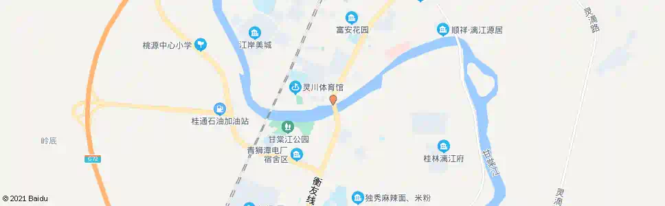 桂林滨江路口_公交站地图_桂林公交_妙搜公交查询2025