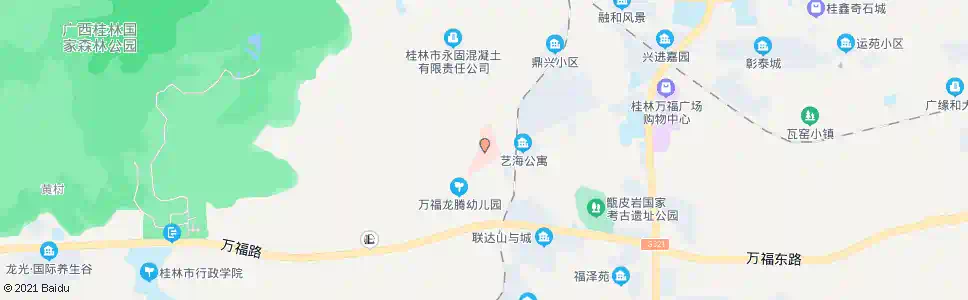 桂林空军疗养院_公交站地图_桂林公交_妙搜公交查询2025