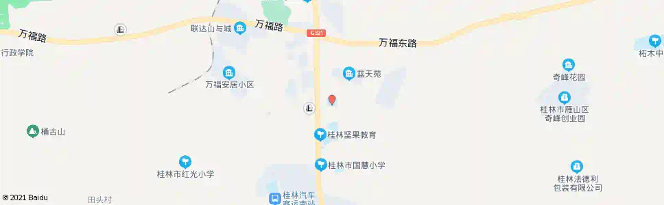 桂林凯风小学_公交站地图_桂林公交_妙搜公交查询2025
