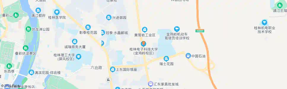 桂林电子科技大学_公交站地图_桂林公交_妙搜公交查询2025