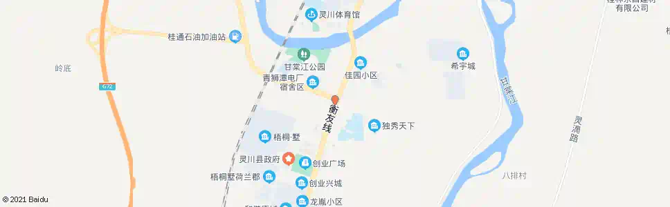桂林潭下路口_公交站地图_桂林公交_妙搜公交查询2025