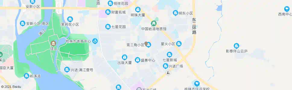 桂林鸾东小区_公交站地图_桂林公交_妙搜公交查询2025