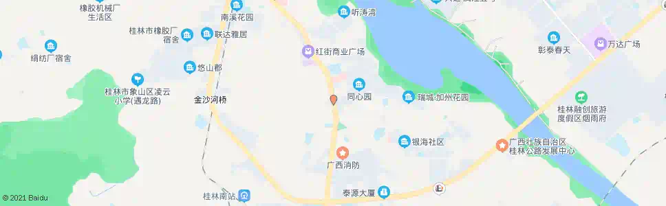 桂林瓦窑口_公交站地图_桂林公交_妙搜公交查询2025