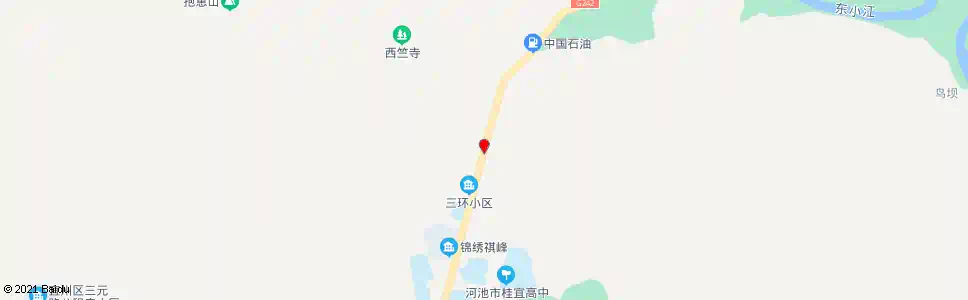 河池石牛隘脚_公交站地图_河池公交_妙搜公交查询2025