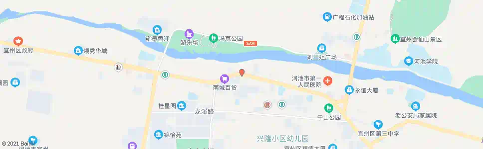 河池市地税局_公交站地图_河池公交_妙搜公交查询2025