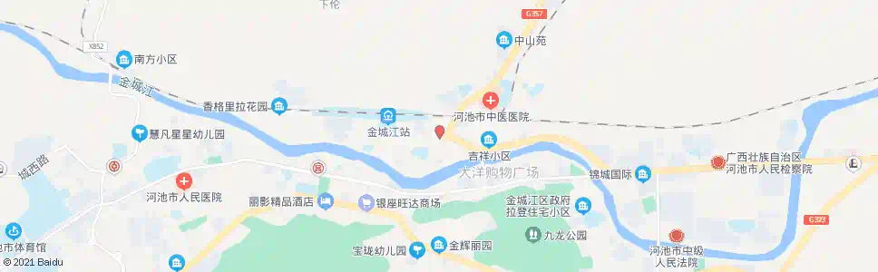 河池佳用超市_公交站地图_河池公交_妙搜公交查询2025