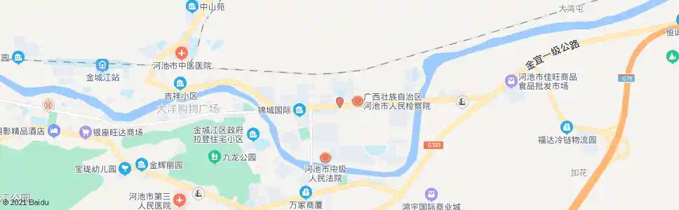 河池矿山机械厂_公交站地图_河池公交_妙搜公交查询2025