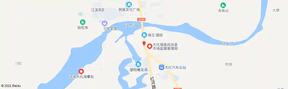 河池大化计生局_公交站地图_河池公交_妙搜公交查询2025