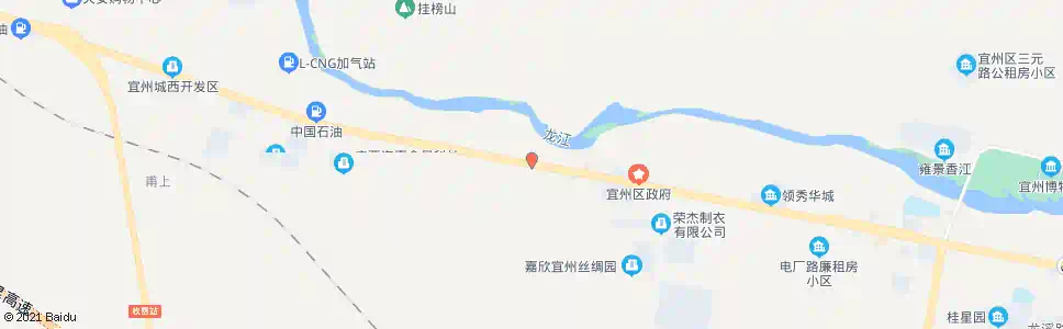 河池宏翔丝绸公司_公交站地图_河池公交_妙搜公交查询2025