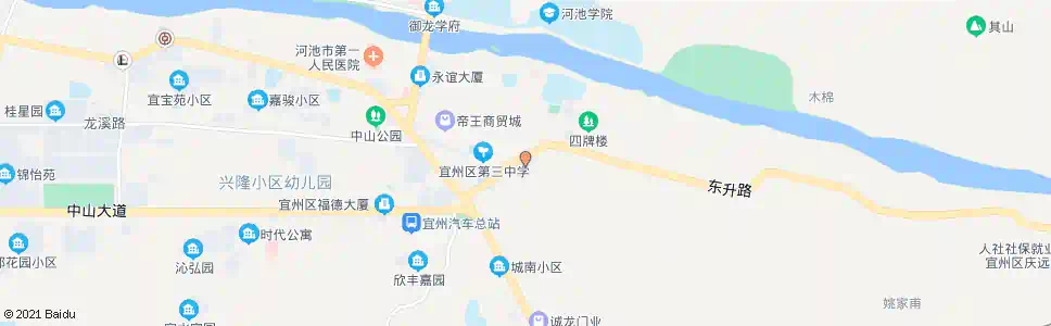 河池新世纪东方嘉园_公交站地图_河池公交_妙搜公交查询2025