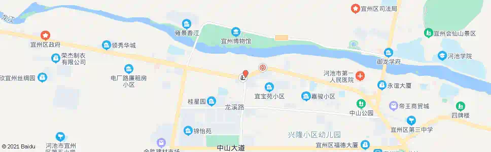 河池交警大队_公交站地图_河池公交_妙搜公交查询2025