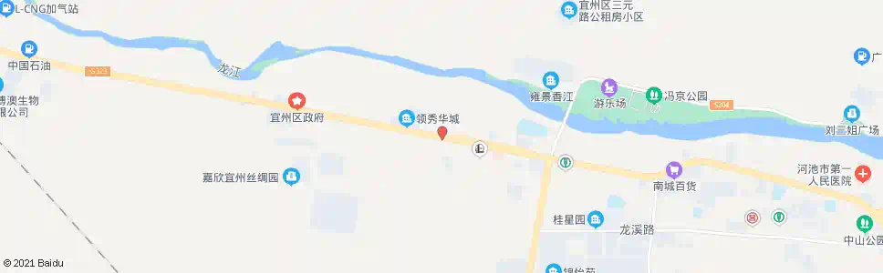 河池宜畔路口_公交站地图_河池公交_妙搜公交查询2025