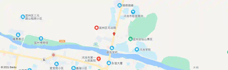 河池玻钢路口_公交站地图_河池公交_妙搜公交查询2025