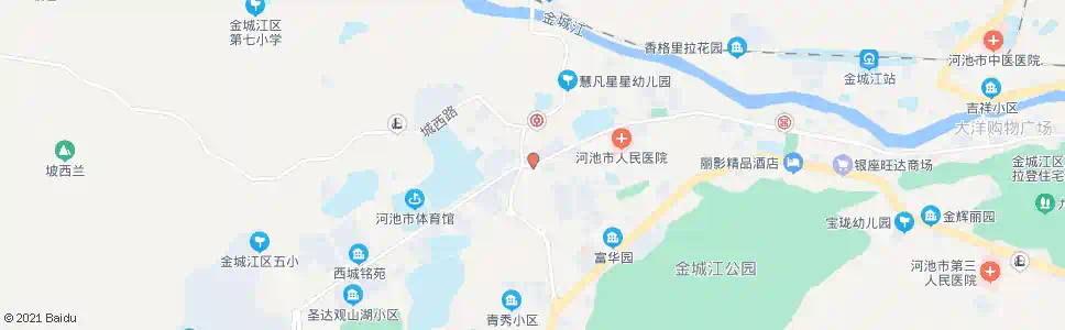 河池财政大厦_公交站地图_河池公交_妙搜公交查询2025