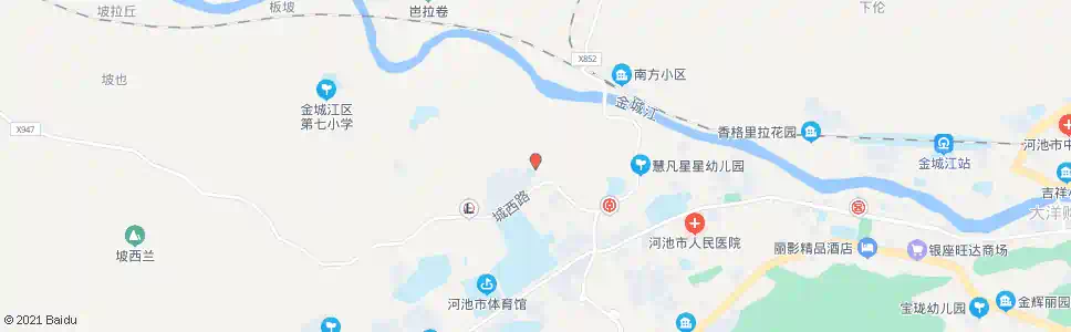 河池市建筑公司_公交站地图_河池公交_妙搜公交查询2025
