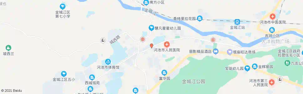 河池体育馆_公交站地图_河池公交_妙搜公交查询2025