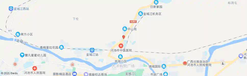 河池石油公司_公交站地图_河池公交_妙搜公交查询2025
