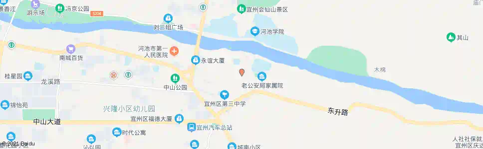 河池共和路口_公交站地图_河池公交_妙搜公交查询2025
