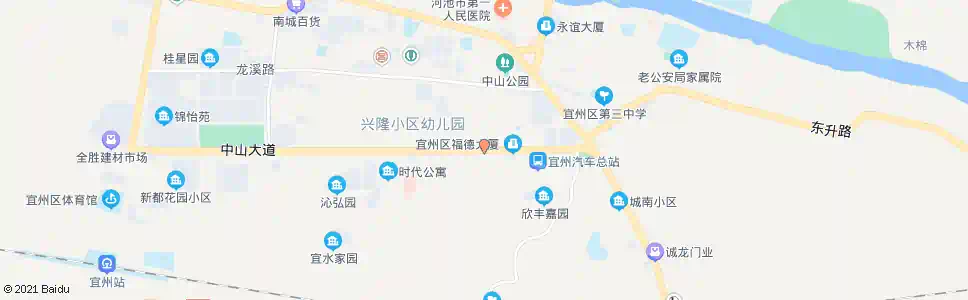 河池炮楼脚小区_公交站地图_河池公交_妙搜公交查询2025