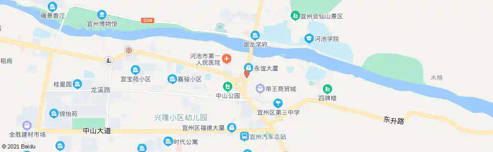 河池君怡大酒店_公交站地图_河池公交_妙搜公交查询2025
