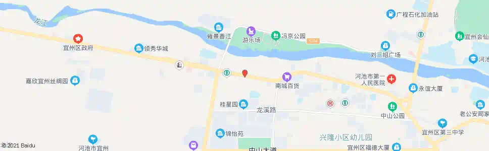 河池水电总厂_公交站地图_河池公交_妙搜公交查询2025