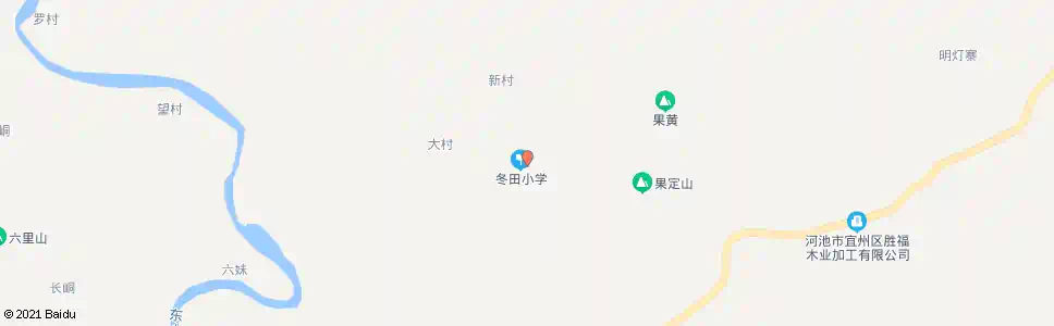 河池冬田_公交站地图_河池公交_妙搜公交查询2025