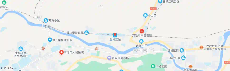 河池火车站_公交站地图_河池公交_妙搜公交查询2025