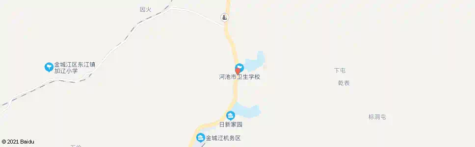河池河池卫校_公交站地图_河池公交_妙搜公交查询2025