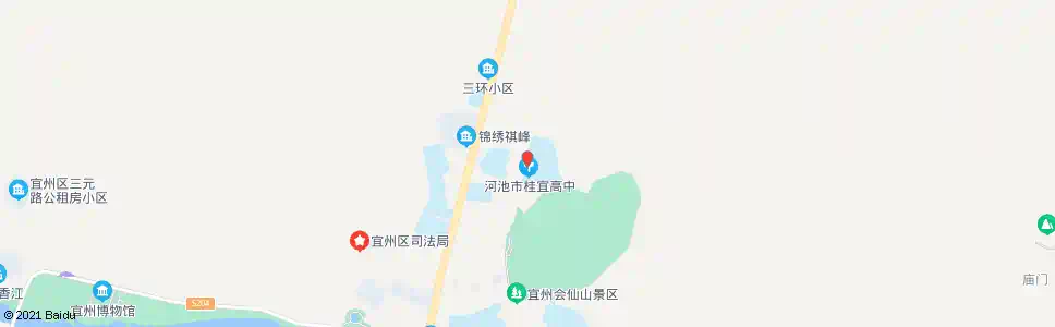 河池农校_公交站地图_河池公交_妙搜公交查询2025