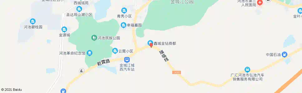 河池林业车队_公交站地图_河池公交_妙搜公交查询2025