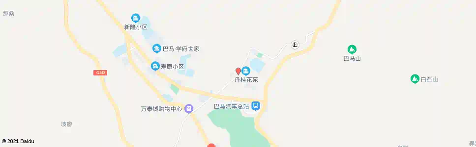 河池巴马人民医院_公交站地图_河池公交_妙搜公交查询2025