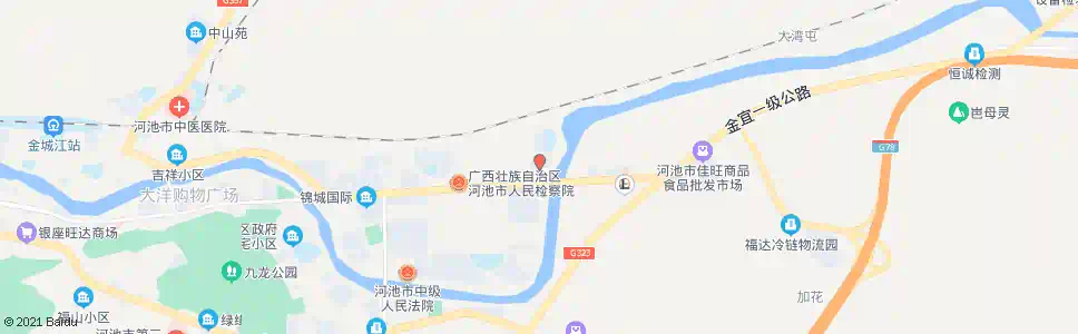 河池市政中心_公交站地图_河池公交_妙搜公交查询2025