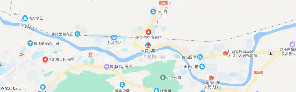 河池吉祥小区_公交站地图_河池公交_妙搜公交查询2025