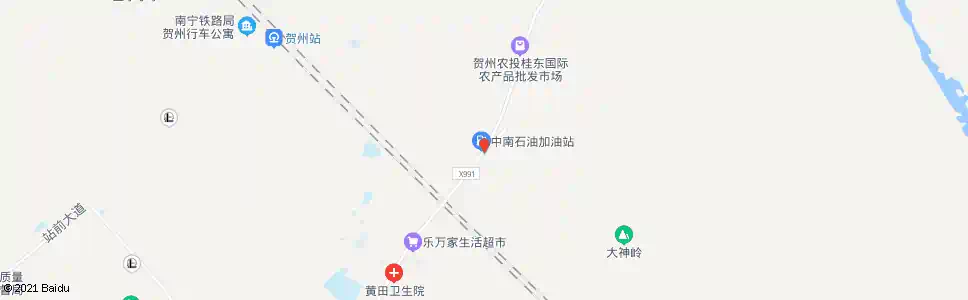 贺州新寨_公交站地图_贺州公交_妙搜公交查询2025