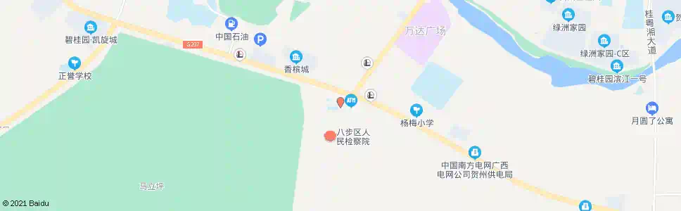 贺州鹅塘路口_公交站地图_贺州公交_妙搜公交查询2025