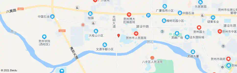贺州菜市场路口_公交站地图_贺州公交_妙搜公交查询2025