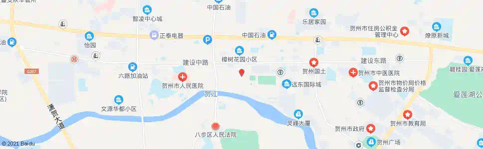 贺州工贸大厦_公交站地图_贺州公交_妙搜公交查询2025