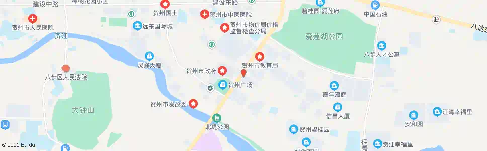 贺州中级法院_公交站地图_贺州公交_妙搜公交查询2025