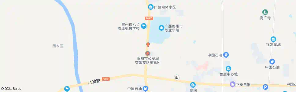 贺州警察学校_公交站地图_贺州公交_妙搜公交查询2025