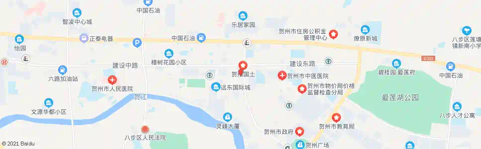 贺州香港城_公交站地图_贺州公交_妙搜公交查询2025