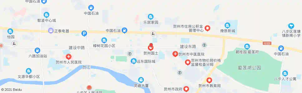 贺州中国银行_公交站地图_贺州公交_妙搜公交查询2025