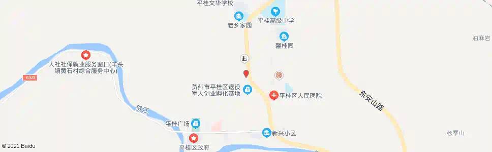 贺州工作站_公交站地图_贺州公交_妙搜公交查询2025