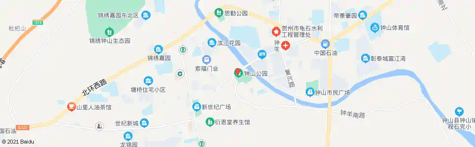 贺州体育中心_公交站地图_贺州公交_妙搜公交查询2025
